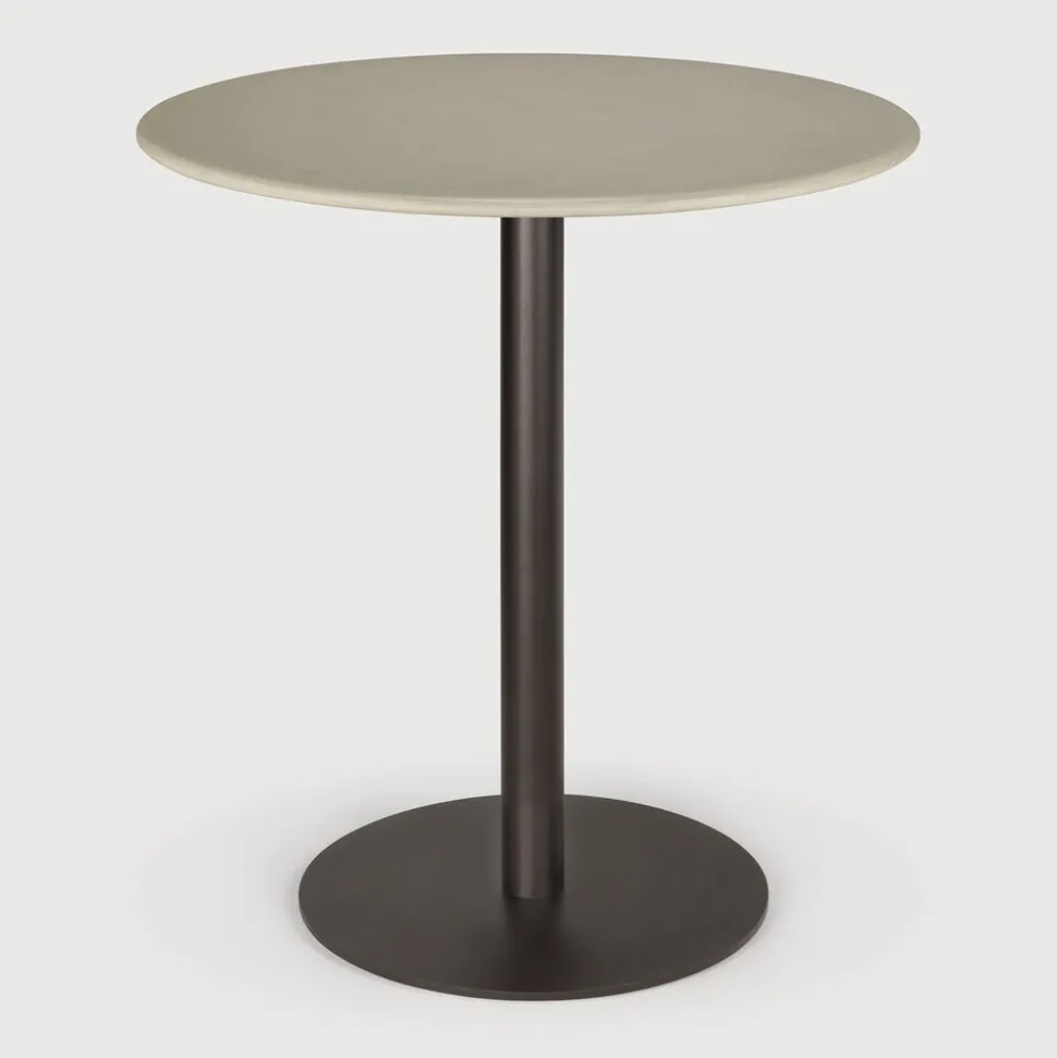 Outdoor Bistrotafel Blend Beton, 70cm, kleur Lichtgrijs