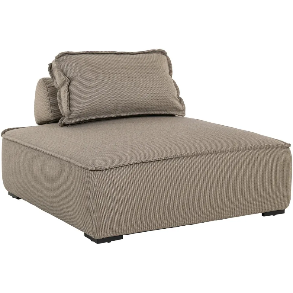 Outdoor Loungestoel Lounge kleur Taupe