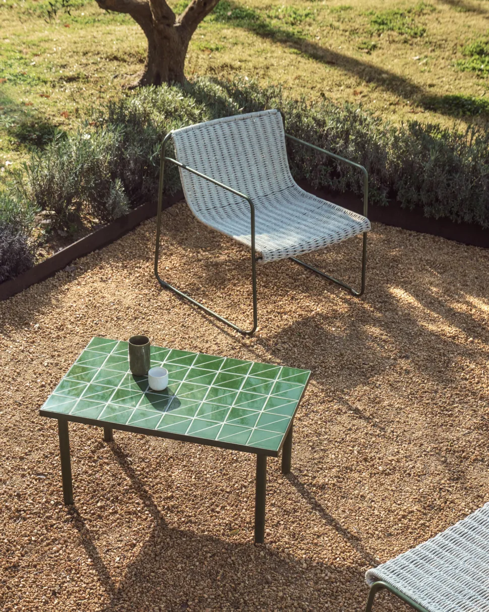 Outdoor Salontafel Maurina 81 x 51cm
