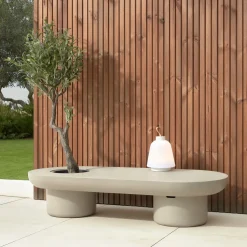 Outdoor Salontafel Taimi 140 x 60cm, kleur Grijs