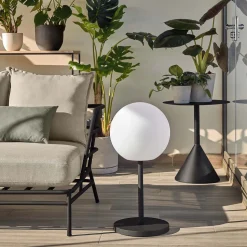 Outdoor Tafellamp Dinesh LED, met poot