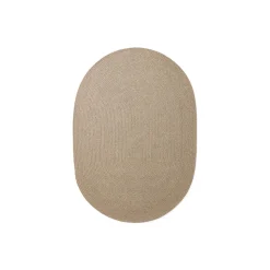 Ovaal Vloerkleed Despas kleur Beige