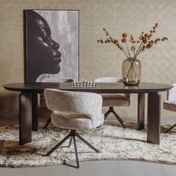 Ovale Eettafel Allure Eiken