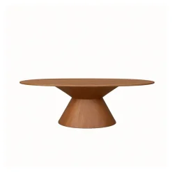 Ovale Eettafel Jagger Naturel Mangohout, 200 x 110cm