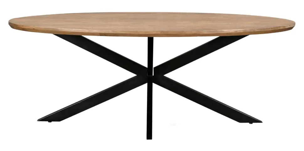 Ovale Eettafel Jesper Mangohout