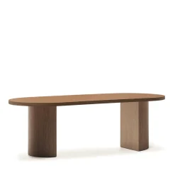 Ovale Eettafel Nealy Walnootfineer
