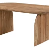 Ovale Eettafel Sequia Acaciahout, 200 x 100cm