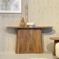 Ovale Sidetable Salvator Mangohout, 140cm