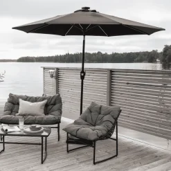 Parasol Bryttany LED, 270cm