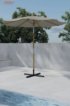 Parasol Genese 270cm, kleur Beige