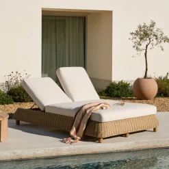 2-persoons Ligbed Meria Rattan