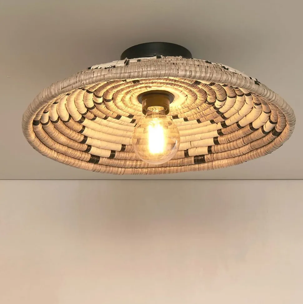 Plafondlamp Andros Zeegras, 45cm