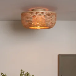 Plafondlamp Barbados Bamboe, 35cm
