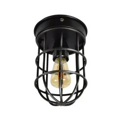 Plafondlamp Barn, kleur Vintage Black