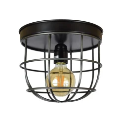 Plafondlamp Barn Large Ø22, kleur Vintage Black