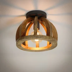 Plafondlamp Brenner Mangohout