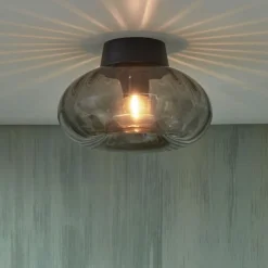 Plafondlamp Brussels Glas, 28cm