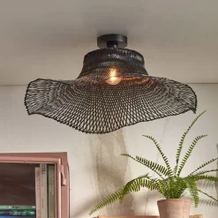 Plafondlamp Ibiza Bamboe, 65cm