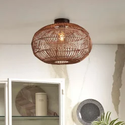 Plafondlamp Madeira Rotan, 48cm