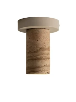 Plafondlamp Tivoli Travertin