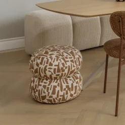 Poef Anic Grafisch patroon