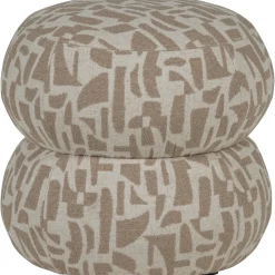 Poef Anic Grafisch patroon