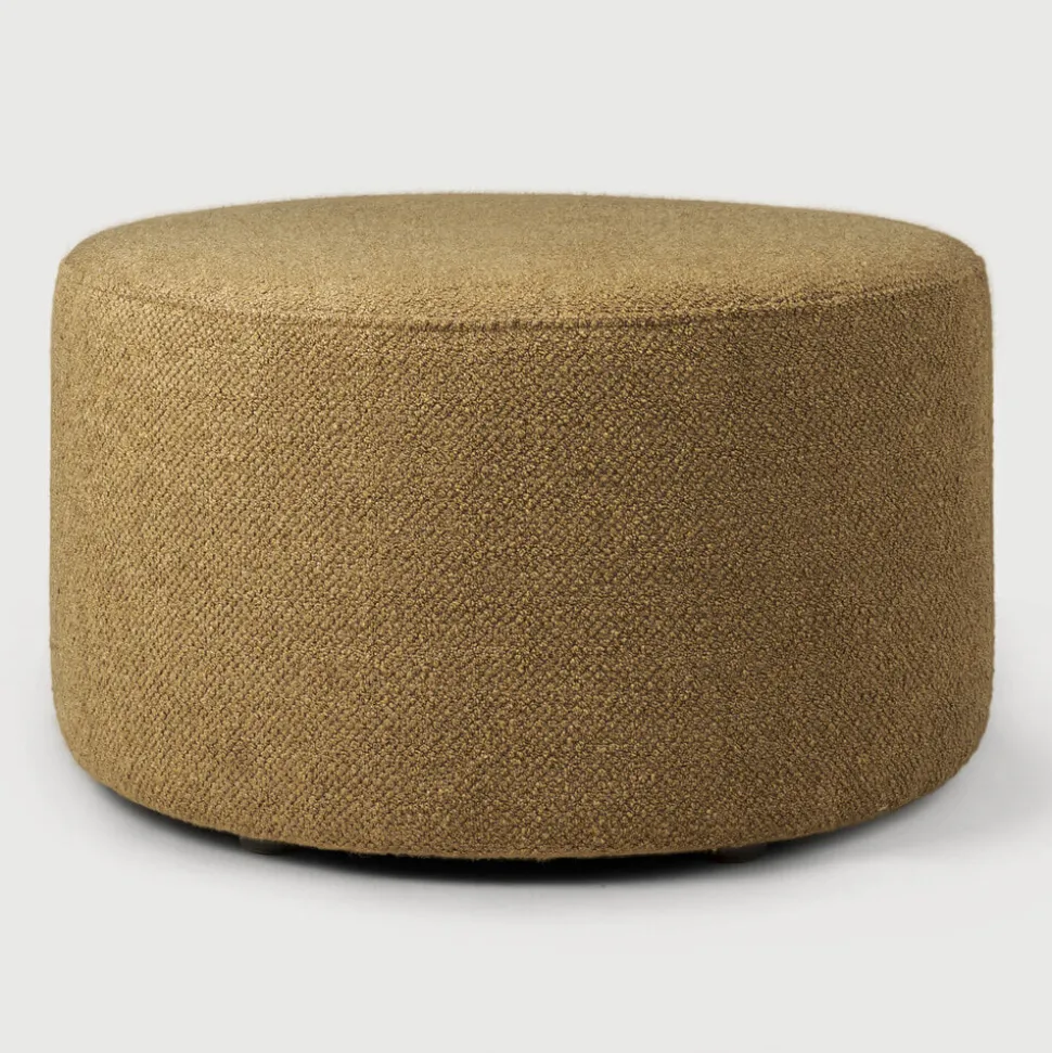 Poef Barrow Structuurstof, 60cm