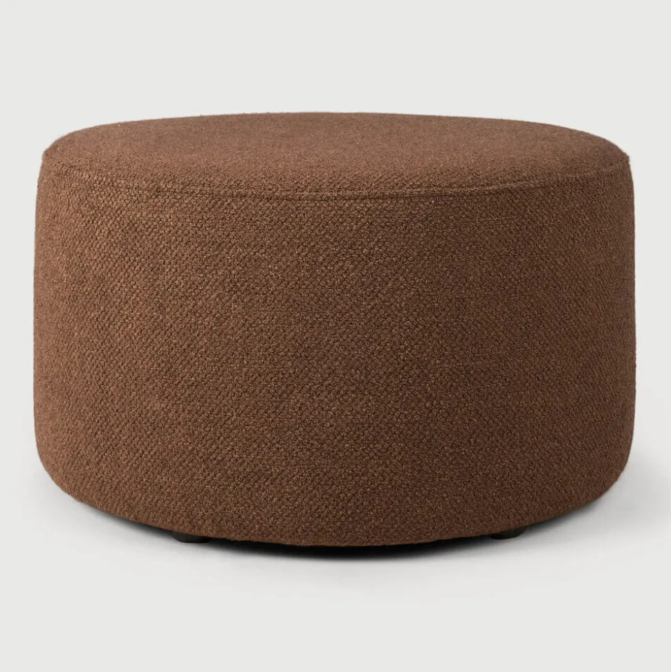 Poef Barrow Structuurstof, 60cm