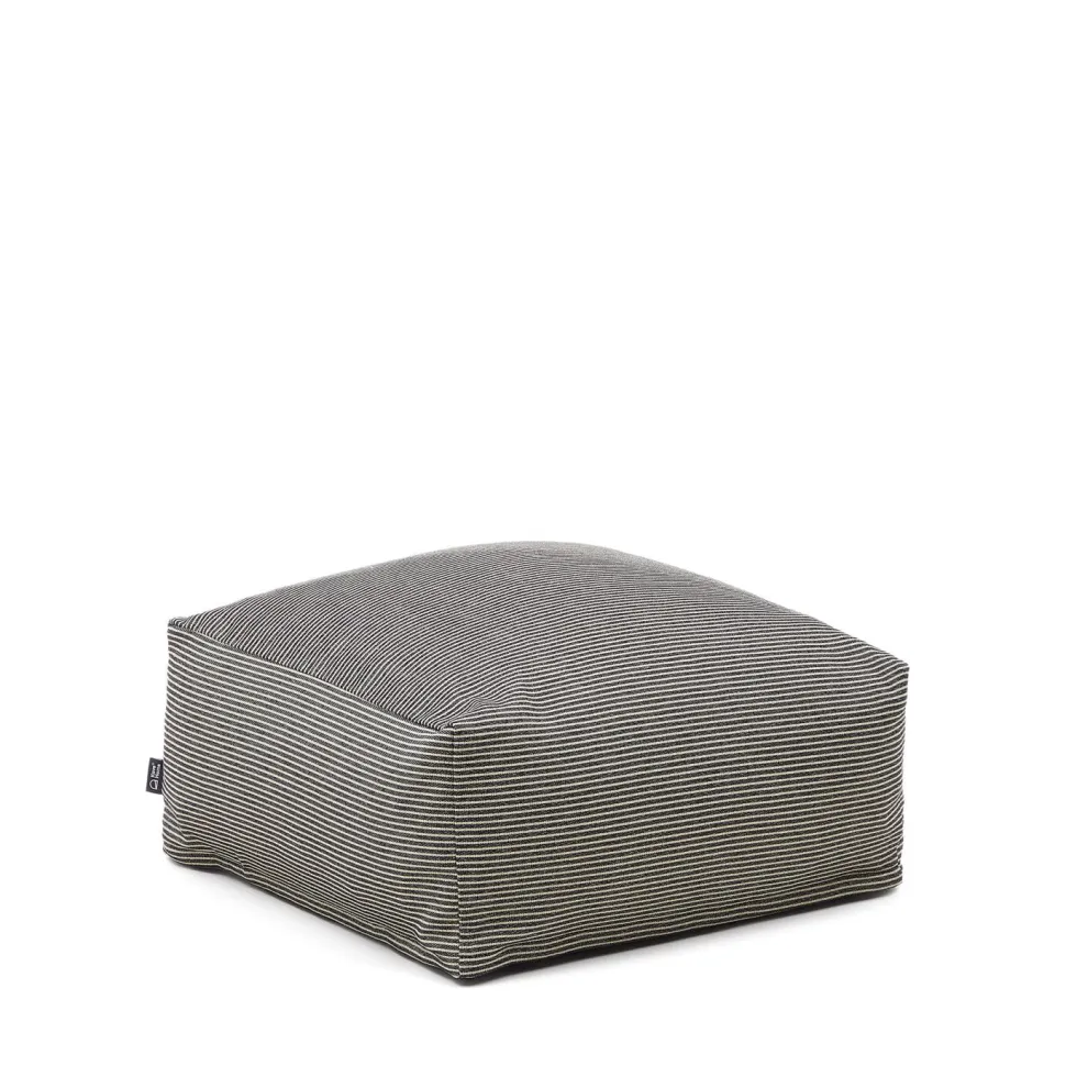 Poef Famara kleur Donkerblauw