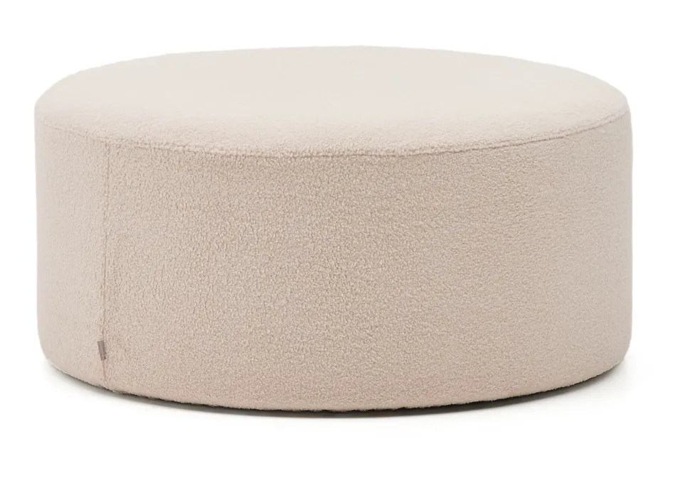 Poef Kaeli Bouclé, 90cm