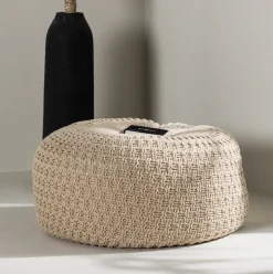 Poef Montario kleur Beige