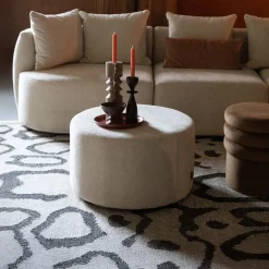 Poef Rocca Geweven stof