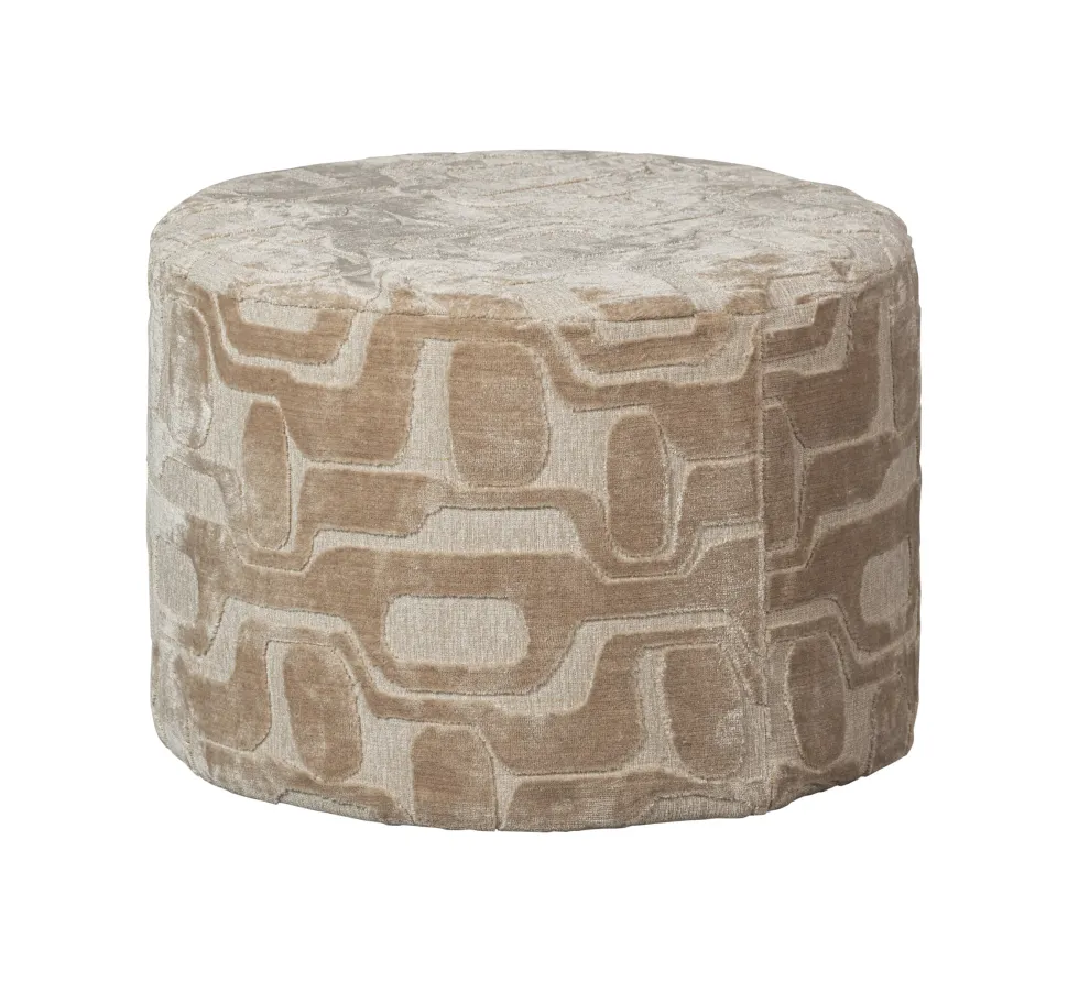 Poef Yago 60cm, kleur Naturel