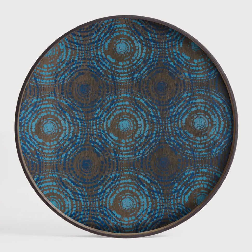 Rond Dienblad Tribal Quest 61cm, kleur Seaside