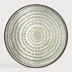 Rond Dienblad Tribal Quest 61cm, kleur Goud