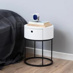 Rond Nachtkastje Gaga met lade