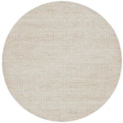 Rond Vloerkleed Hero 200cm, kleur Ivory/Naturel
