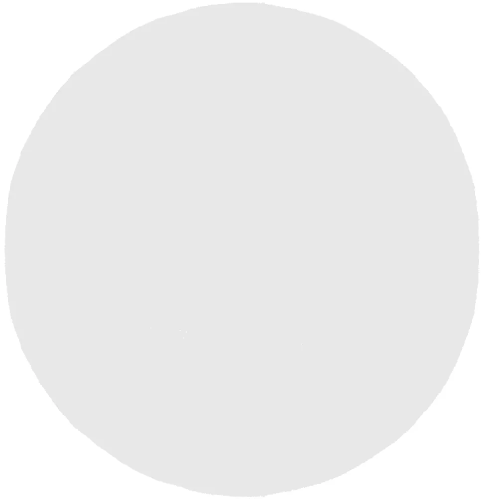 Rond Vloerkleed Noble 250cm, kleur Ivory