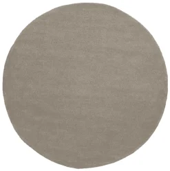 Rond Vloerkleed Noble 250cm, kleur Taupe