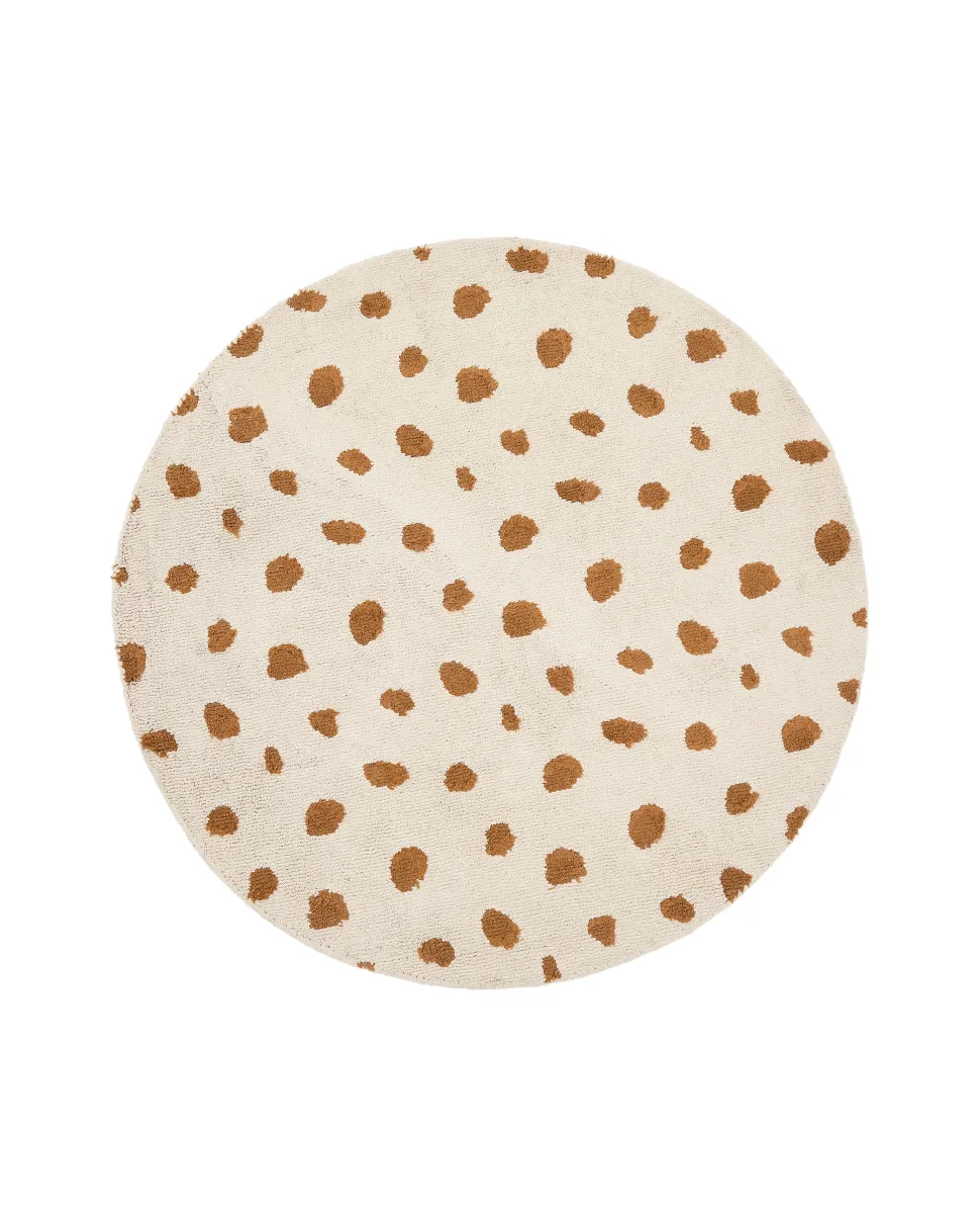 Rond Vloerkleed Tandani Leopard, 100cm
