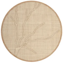 Rond Wandpaneel Jungle Palmblad, 85cm