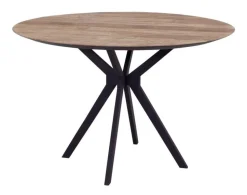 Ronde Bartafel Metropole Teakhout, 140cm