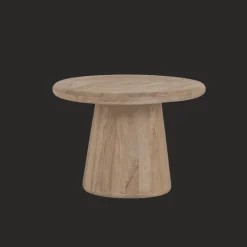 Ronde Bijzettafel Asti Mangohout, 60cm