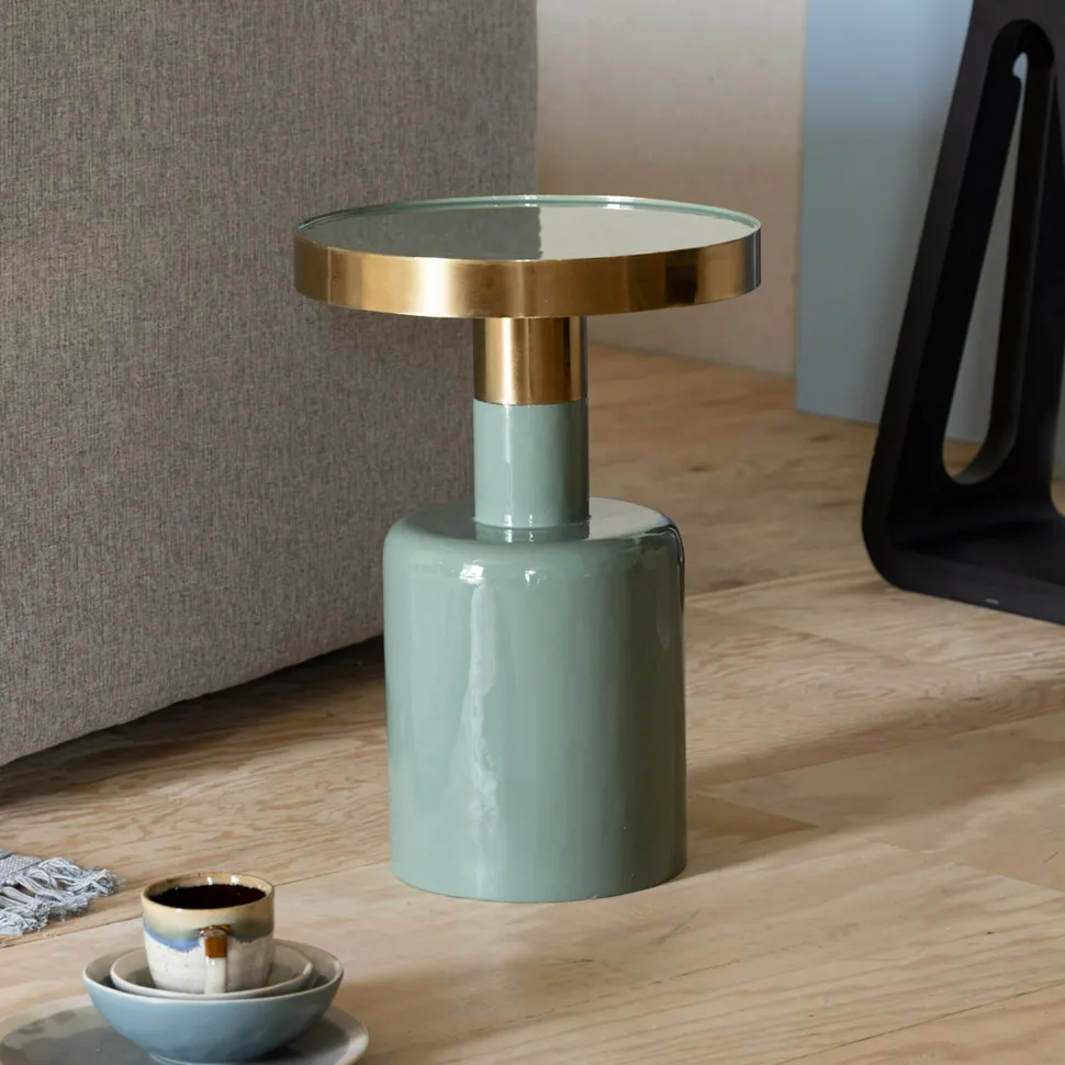 Ronde Bijzettafel Glam 36cm