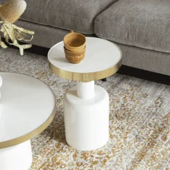Ronde Bijzettafel Glam 36cm