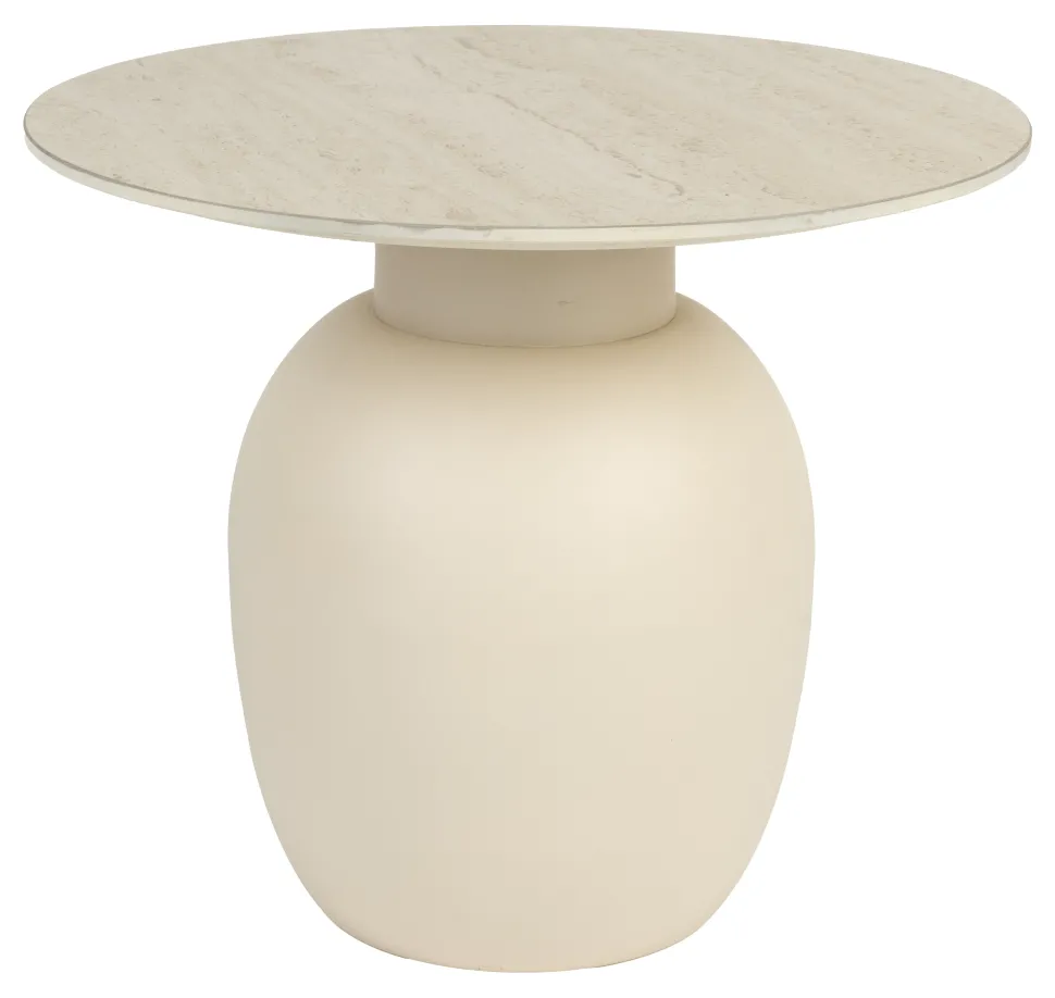 Ronde Bijzettafel Keet Keramiek