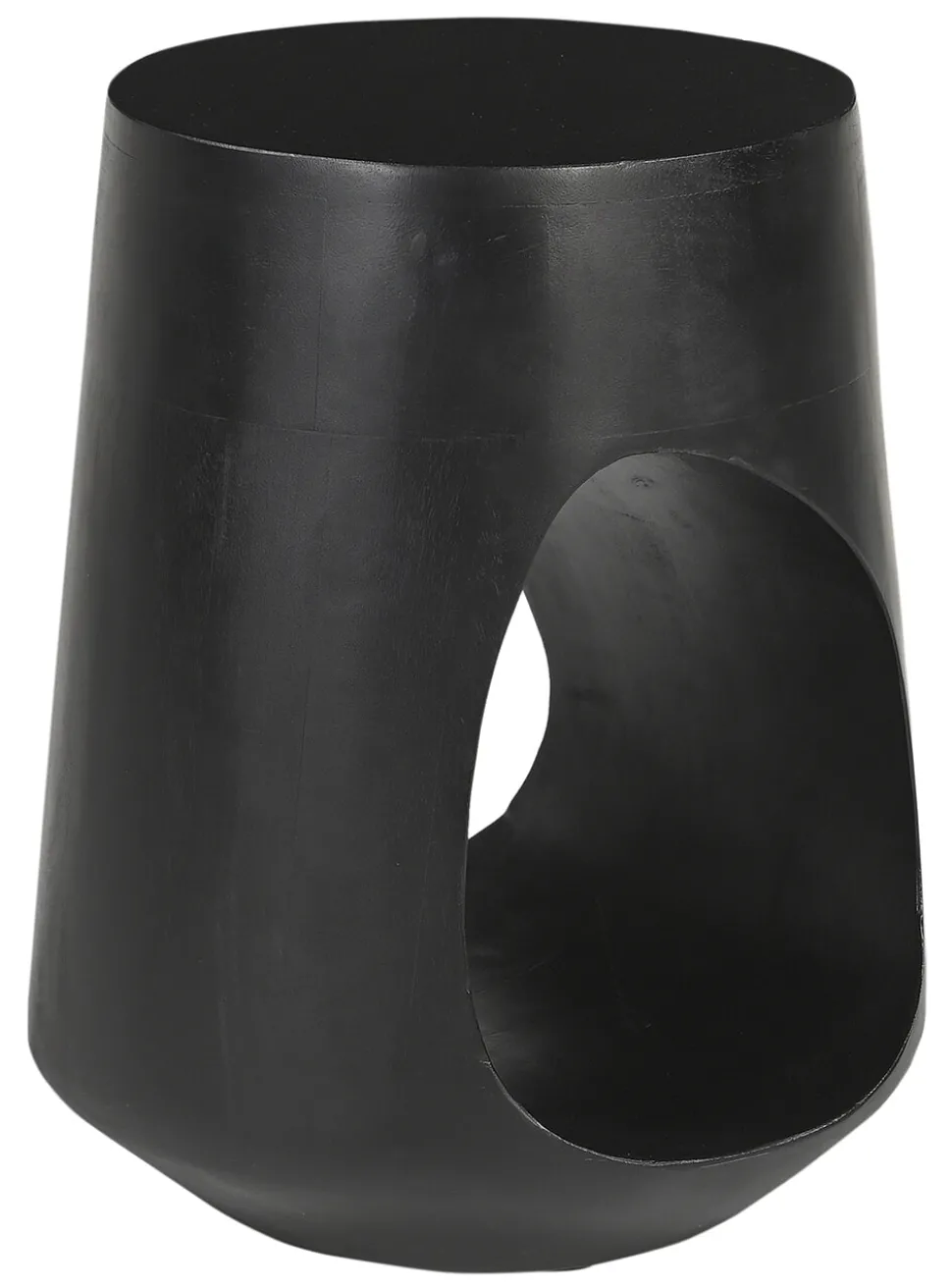 Ronde Bijzettafel Khaleel Mangohout, 32cm