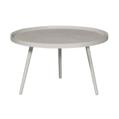 Ronde Bijzettafel Mesa Ø78cm, kleur Zand