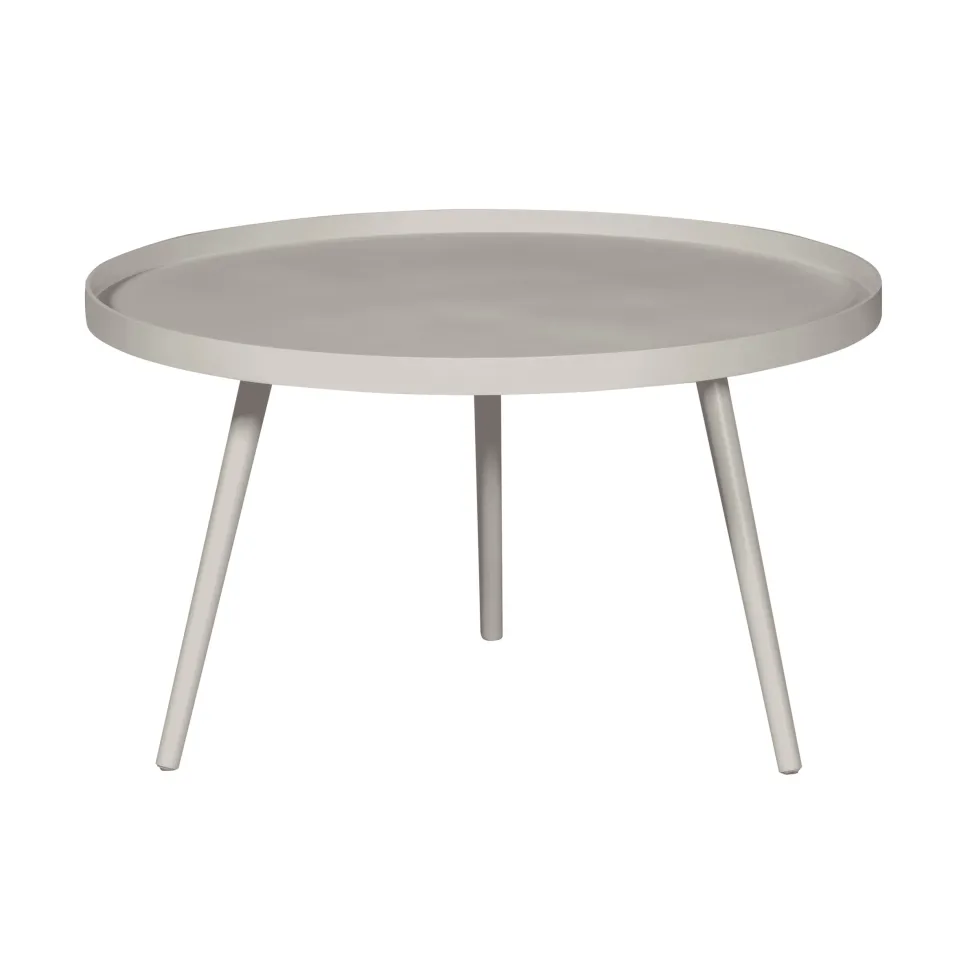 Ronde Bijzettafel Mesa Ø78cm, kleur Zand