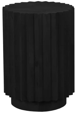 Ronde Bijzettafel Novan Mangohout, 35cm